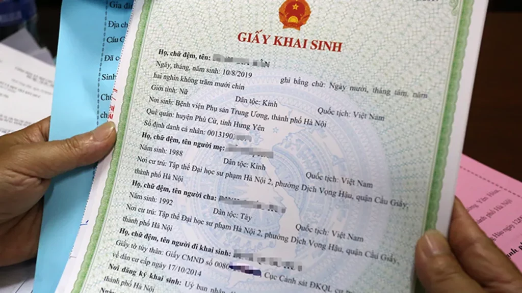 Dịch vụ bỏ tên bố khỏi giấy khai sinh tại Hồ Chí Minh