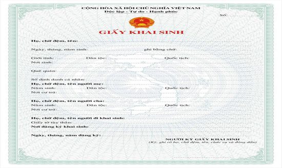 Thủ tục thêm tên bố vào giấy khai sinh tại Hồ Chí Minh