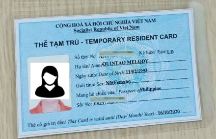 Lệ phí làm thẻ tạm trú cho người nước ngoài tại Hồ Chí Minh